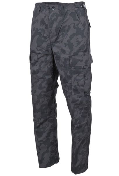 Spodnie US Rip Stop night-camo wzmocnienia na kolanach i pośladkach XL zdjęcie 1