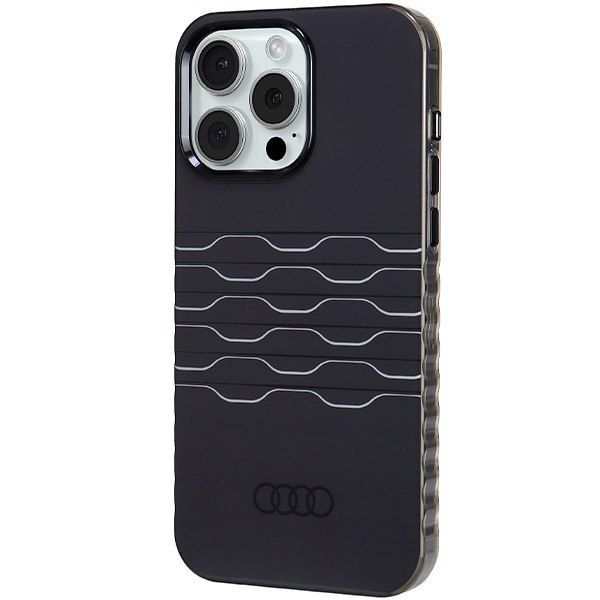 Audi IML MagSafe Case iPhone 15 Pro Max 6.7" czarny/black hardcase zdjęcie 2