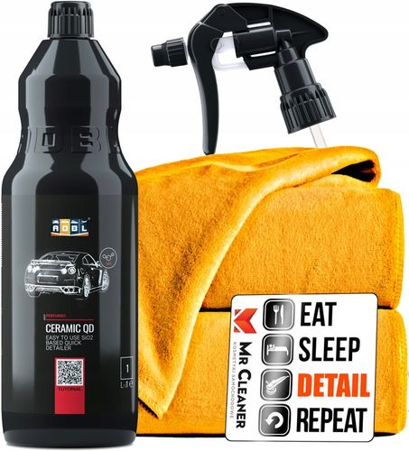 ADBL CERAMIC QD 1L – QUICK DETAILER Z SIO2 DLA OCHRONY I POŁYSKU LAKIERU na Arena.pl