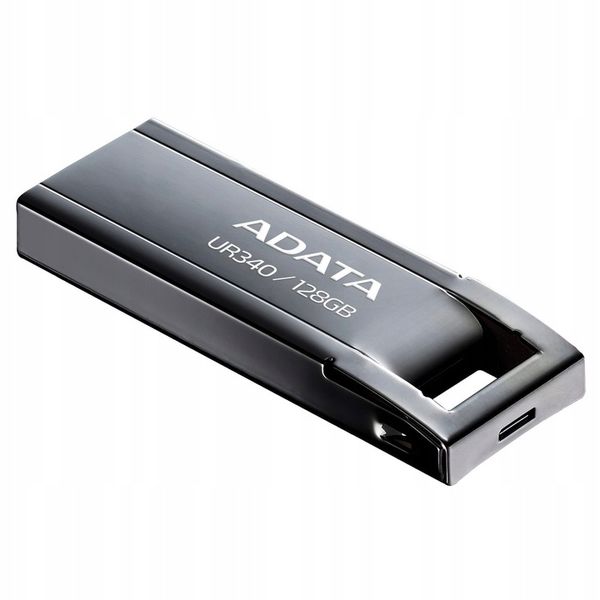 Pendrive Adata UR340 128GB USB 3.2 czarny zdjęcie 2