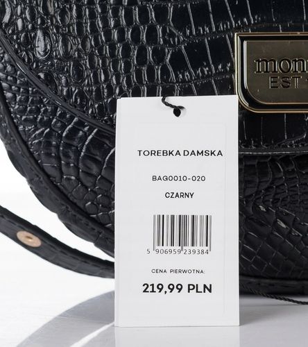TOREBKA DAMSKA LISTONOSZKA MONNARI WIZYTOWA CROCO ELEGANCKA na Arena.pl