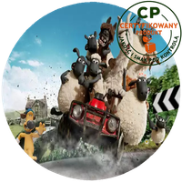 Opłatek na tort Baranek Shaun