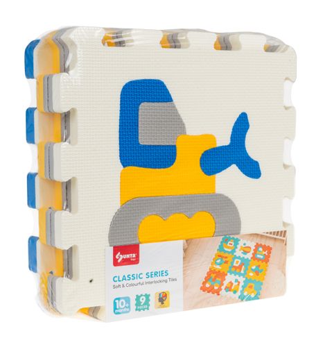 Mata Z 9 Puzzli Pojazdy Dla Dzieci 10M+ Pianka Eva + Układanka Pojazdy na Arena.pl