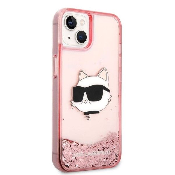 Etui Karl Lagerfeld do iPhone 15 Plus, iPhone 14 Plus, Różowy zdjęcie 4