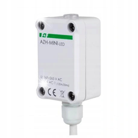AUTOMAT ZMIERZCHOWY 16A 1NO 230V AC IP65 DO LED F&F AZH-MINI-LED