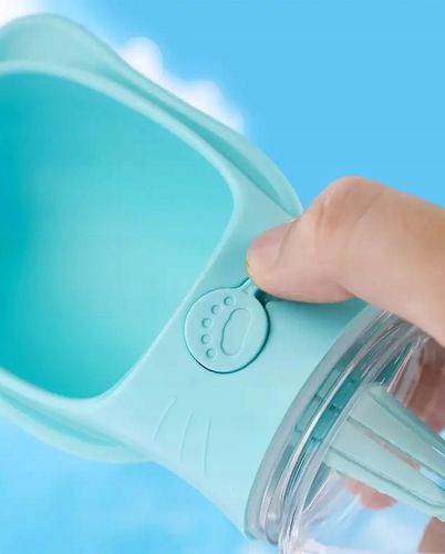 Butelka na Wodę Karmę dla Psa Poidło 2w1 Bidon Turystyczny Miseczka Podróż na Arena.pl