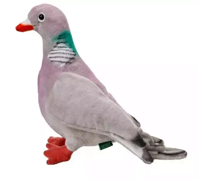 Maskotka gołąb grzywacz, 20 cm zdjęcie 1