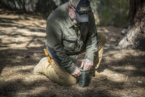 Płachta Biwakowa Tarp HELIKON SUPERTARP Small PL Woodland 2x2,5m na Arena.pl