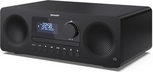 Wieża Sharp XL-B520D 2x10W CD FM MP3 DAB Bluetooth USB AUX czarny na Arena.pl