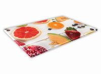 SZKLANA DESKA KUCHENNA 60x30 283d Owoce