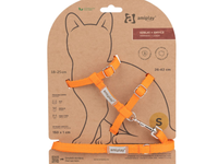 AMIPLAY Guard SAMBA Szelki + smycz dla kota psa królika pomarańczowe S