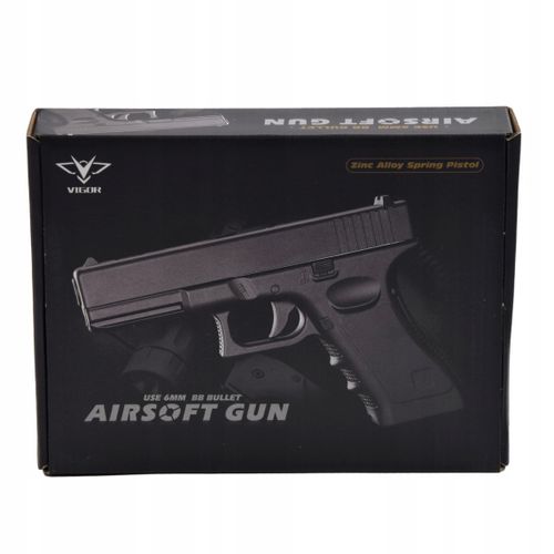 PISTOLET METALOWY GLOCK REPLIKA 1000 KULEK GRATIS na Arena.pl