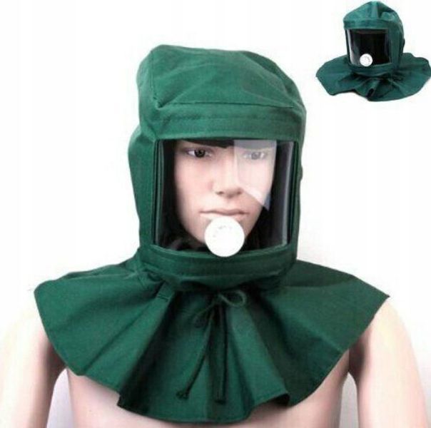 MASKA DO PIASKOWANIA OCHRONNA KASK PIASKOWANIE zdjęcie 5