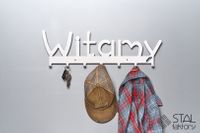 Witamy #1 | Wieszak na ubrania | Nowoczesny Design | 60cm STAL FAKTORY