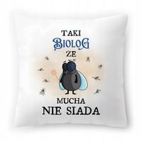 Poduszka Dla Biologa Na Urodziny Imieniny Prezent Z Nadrukiem Ze Zdjęciem