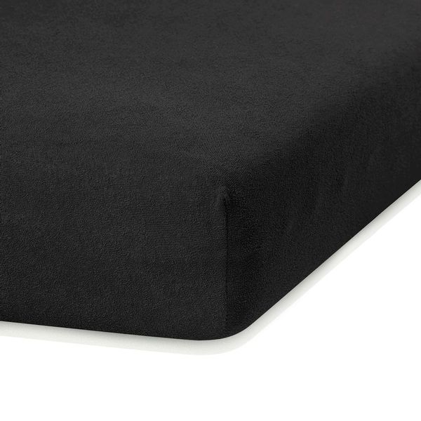 Prześcierdło Frotte AmeliaHome RUBY BLACK44 180-200x200+30 zdjęcie 7