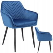 krzesło napoli granatowe (nowy kod)