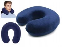 Poduszka Podróżna Rogal na Szyję zagłówek do samolotu samochodu pianka