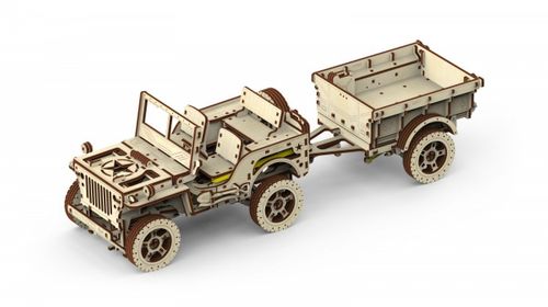 Puzzle 3D Przyczepa do 4×4 na Arena.pl