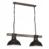 Lampa sufitowa podwójna wisząca LOFT żyrandol spot