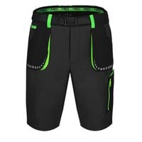 krótkie spodenki premium, 4 way stretch czarne rozmiar l - t n81-277-l