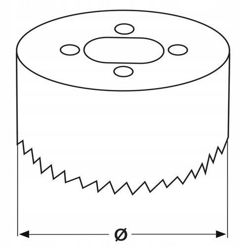 OTWORNICA BI-METALOWA 152 MM na Arena.pl