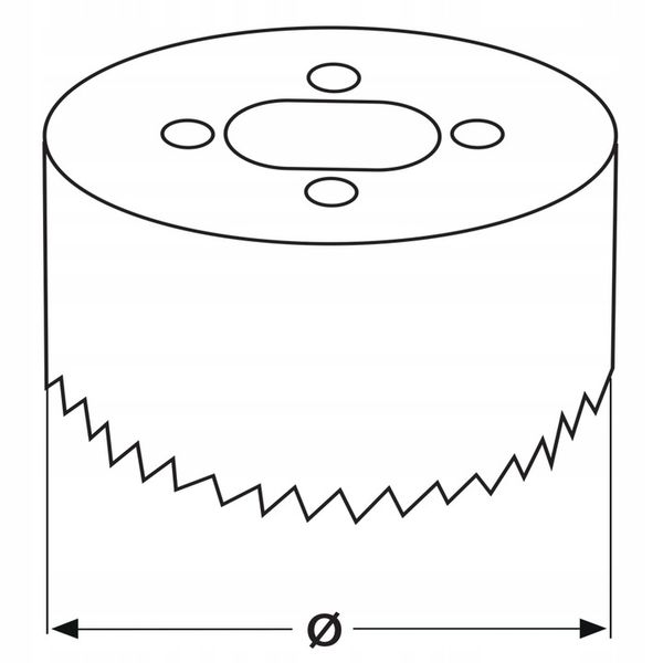 OTWORNICA BI-METALOWA 152 MM zdjęcie 12