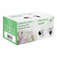 Żarówka E27 z Funkcją Monitoringu 360 - Kamerka 1080p FullHD PiR na Telefon