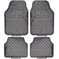 DYWANIKI SAMOCHODOWE ALU ALUMINIOWE CARBON UNIWERSALNE KOMPLET