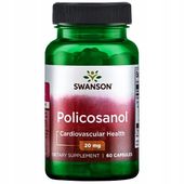 SWANSON POLIKOSANOL Biocosanol 20mg CHOLESTEROL