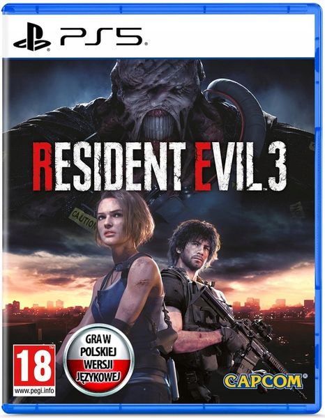 RESIDENT EVIL 3 III - PL - PS5 - Płyta Blu-ray zdjęcie 1