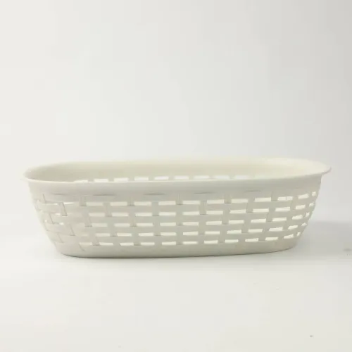 KOSZYK RATAN ECRU NA PIECZYWO OWOCE POJEMNIK ORGANIZER DO PRZECHOWYWANIA na Arena.pl