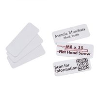 Etykiety Plastikowe Samoprzylepne PVC 45x18mm do Colop E-mark, 50szt.