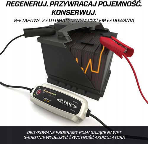 CTEK MXS 5.0 12V 5A 56-998r mxs5.0 na Arena.pl