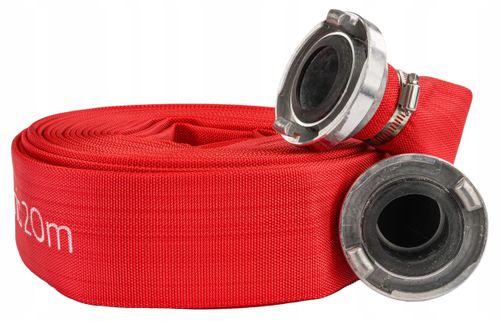 Wąż strażacki 20 metrów PARCIANY DO WODY szamba SZYBKOZŁĄCZKA 8 BAR 2 cale na Arena.pl