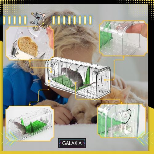 ŻYWOŁAPKA NA MYSZY 2 SZT Pułapka Łapka Szczury Pułapki Łapki 2X na Arena.pl