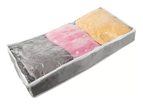 Pojemnik pudełko do szafy organizer pod łózko na suwak duży na buty pościel na Arena.pl