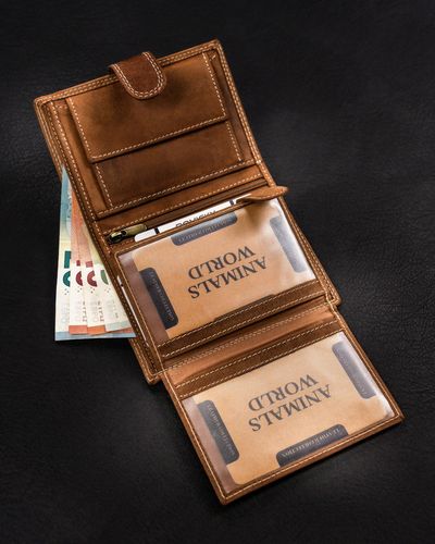 Męski stylowy portfel z indywidualnym wzorem na Arena.pl
