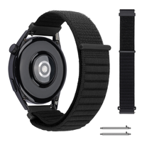 Pasek do Amazfit BIP 5 opaska bransoleta nylon mocny trwały 22mm czarny