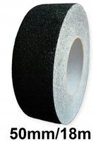 Taśma antypoślizgowa czarna 50mm 18m schodowa ostrzegawcza oznaczeniowa hit