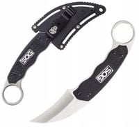 Nóż SOG Gambit karambit taktyczny wojskowy do samoobrony Pazur stal etui