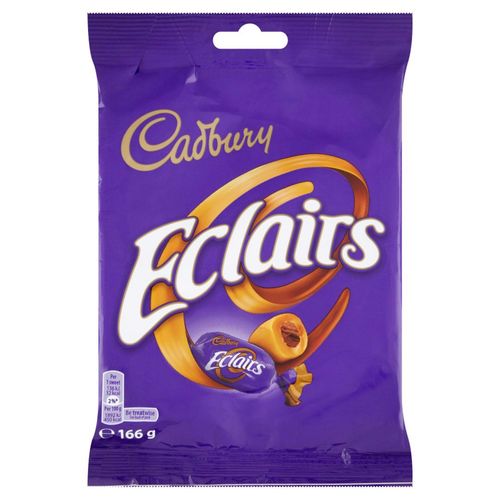Cadbury Eclairs Karmelki ze środkiem z mlecznej czekolady 130 g na Arena.pl