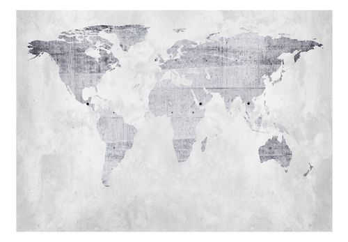 Fototapeta - Betonowa mapa 100x70 na Arena.pl