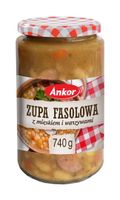 Ankor Zupa fasolowa z mięskiem i warzywami 700g