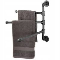 Uchwyt wieszak łazienkowy na ręczniki industrialny