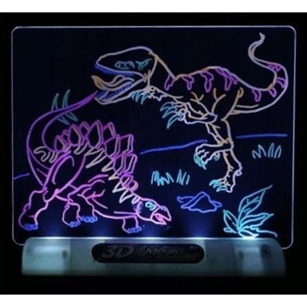 Magiczna Tablica LED 3D do Rysowania Dinozaury na Arena.pl