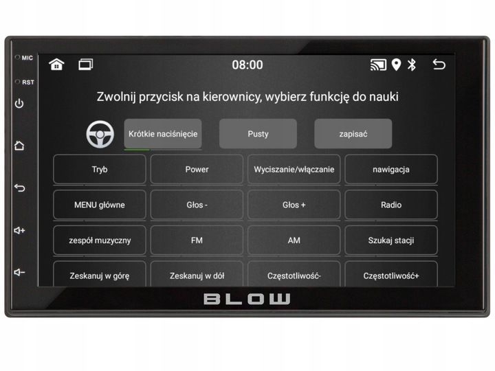 RADIO SAMOCHODOWE ANDROID 12 BLUETOOTH CARPLAY ANDROID AUTO MIRROR zdjęcie 4