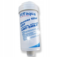 Filtr Prysznicowy AWF-SWR-P FITAQUA Zestaw 3 szt. Wkład do Wody Usuwa Chlor