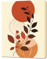 Obrazy do salonu boho nowoczesny 70x90cm Odcień Palet