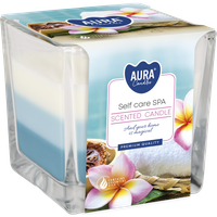 Świeca zapachowa BISPOL Aura snk80-363 (Self care SPA) ~32h